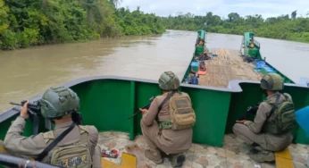 Pasca Penembakan, Enam Kapal Logistik Dikawal Ketat