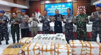 Dari 5 Kasus, Amankan 9 Tersangka dengan Barang Bukti 2,5 Kg Ganja