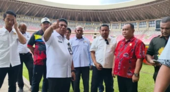 Cek Stadion LE, DPRP Siap Dukung Pemulihan