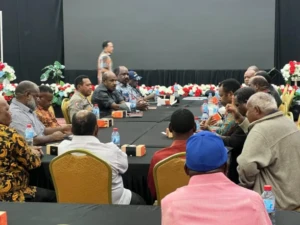 Rapat koordinasi Pemprov Papua Pegunungan dengan Pemkab Jayawijayandan Lanny Jaya (3)