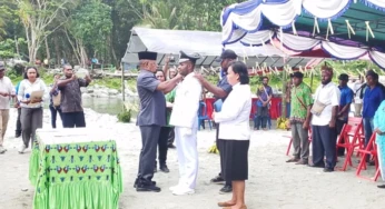 Bupati Jayapura Ajak Masyarakat Bersatu Bangun Kampung Yongsu Spari
