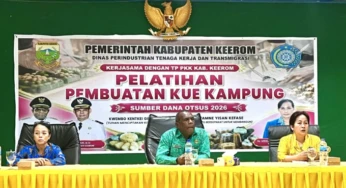 Pemkab Keerom Latih 50 Mama-mama Produksi Kue Kampung