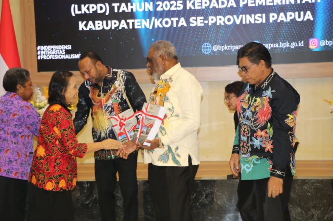 Pemkot Jayapura Raih Opini WTP ke-13 Kali dari BPK RI