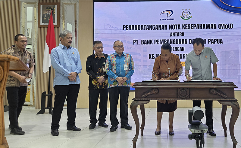 Bank Papua Gandeng Kejati Papua Perkuat Kepastian Hukum dan Tata Kelola Perusahaan