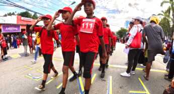 Lomba Gerak Jalan HUT RI  Disambut Antusias   