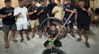 Polisi Amankan Pelaku Pencurian Kabel Di Venue Kriket