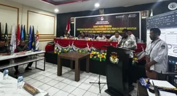 KPU Papua Pegunungan Tetapkan 1.318.344 Pemilih Dalam PDPB Semester I