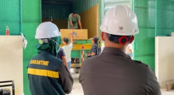 Jaga Biosekuriti, Karantina Papua Tengah Awasi Pengeluaran 604 Ton CPO ke Surabaya