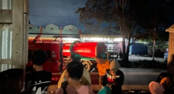Dua Unit Ruko dan Satu Garasi Ludes Terbakar