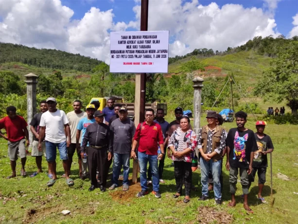 Ondoafi Maribu Klaim Lahan Sekolah Rakyat Milik Suku Yarusabra