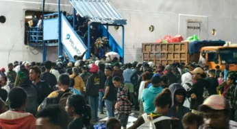 Liburan Usai, 5000 Lebih Penumpang Padati Pelabuhan