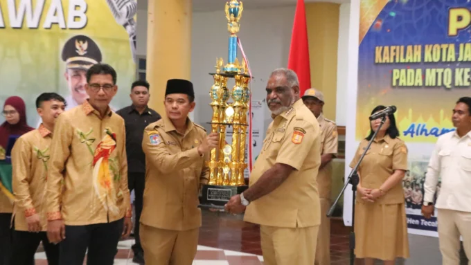 Pertahankan Juara Umum, Wali Kota Apresiasi Kafilah MTQ Kota Jayapura