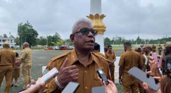 Nakes, Guru, dan Kepala Distrik Jila Dievakuasi