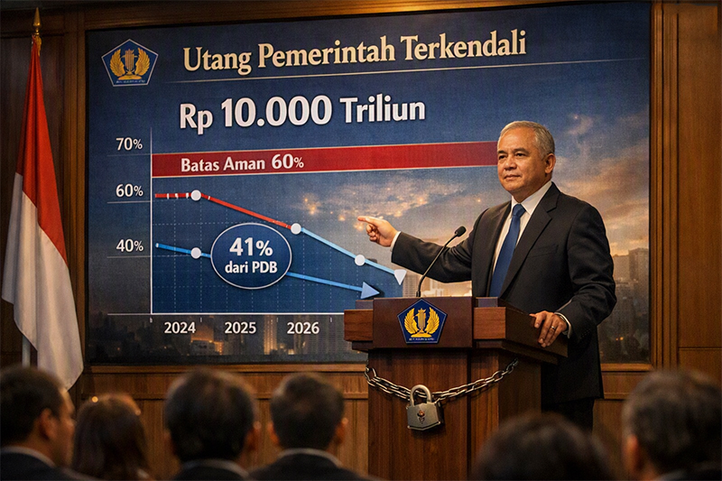 Utang Negara Capai Rp 10.000 Triliun