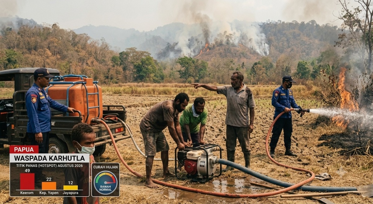 Papua Dibayang-bayangi El Nino Hingga Tahun 2027