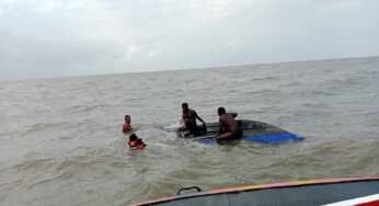 Dihantam Ombak di Manasari, Pengemudi Speed Boat Ditemukan Selamat