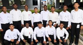 Sejarah, 13 Casis Lanud J.A. Dimara Lolos Pendidikan Tamtama TNI AU