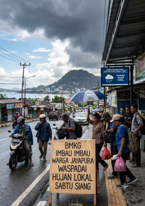 Waspadai Perubahan Cuaca Lokal