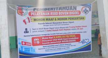 Tujuh Dokter UGD RSUD Boven Digoel Mogok, Pemkab Tarik Empat Dokter Puskesmas