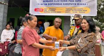 Kini di Mimika Beli Minyak Tanah Pakai Barcode